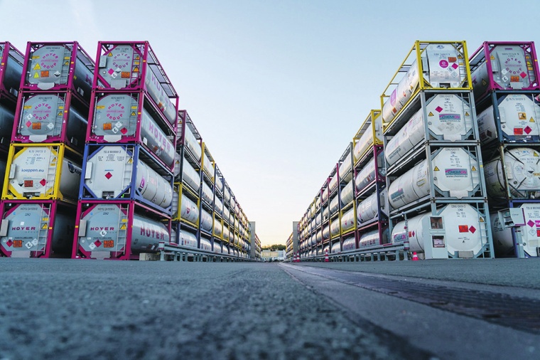Containerterminal in Chemiepark Dormagen: Viele Unternehmen sind auf die...