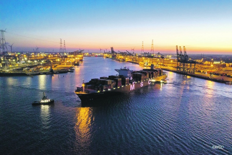 Hafen Antwerpen © MSC