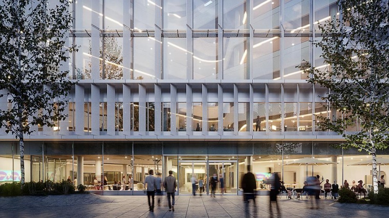 Life-Science-Forschungszentrum an der Merck-Unternehmenszentrale in Darmstadt....