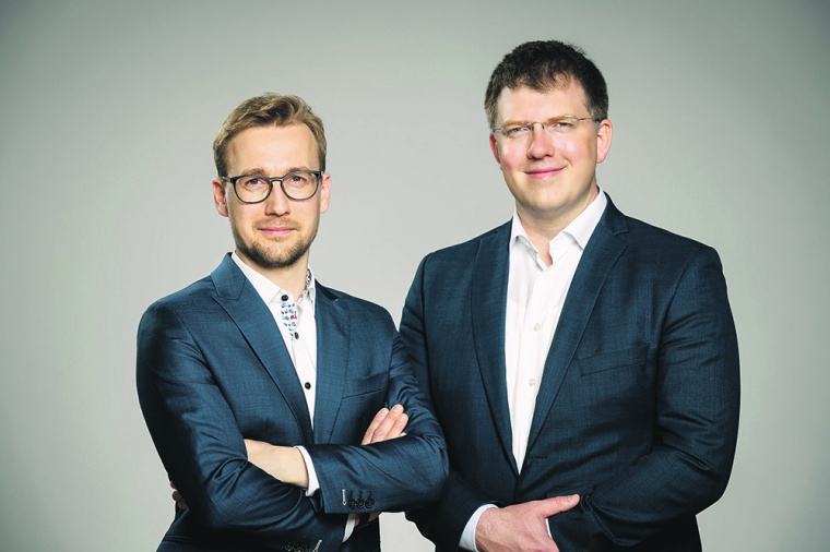 Die Gründer von Amensio: Tim Lauterbach (l.) und Felix Lenk (r.) | © Amensio