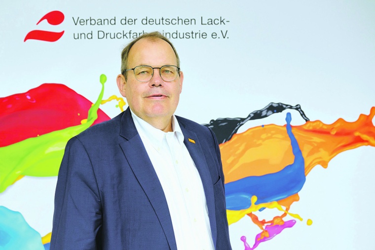 Harald Borgholte, Präsident, Verband der deutschen Lack- und...