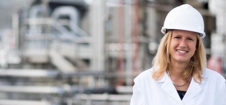 Silvia Lamiani, HSE assistant, works at the Paullo, Italy site of Cambrex