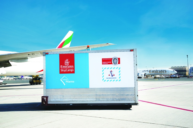 Emirates Skycargo: The facility at Chicago airport features temperature...