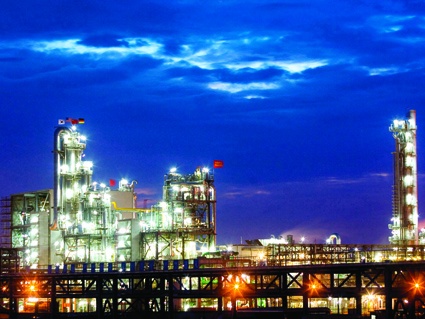 Oxo/syngas complex at the BASF Verbund site Kuantan, Malaysia.