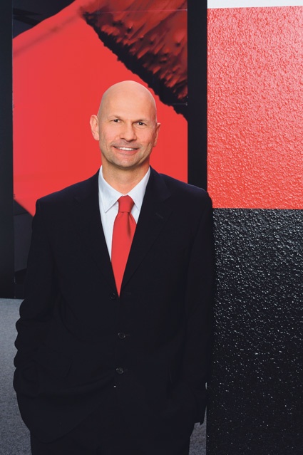 Jörg Hellwig, head of the Inorganic Pigments business unit, Lanxess