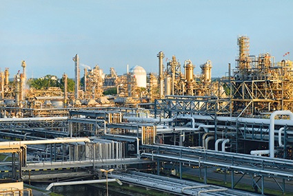 The Stade, Lower Saxony, plant of Dow Water & Process Solutions at the Elbe...