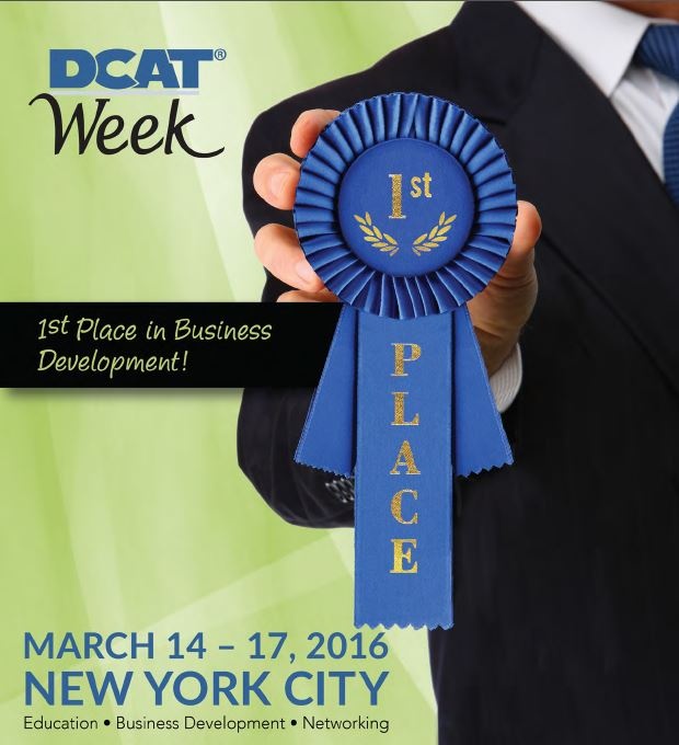 DCAT Week ’16 will be held March 14-17 in New York.