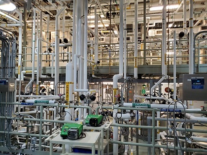 DPR needed to place more than 7,000 linear feet of stainless-steel piping all...