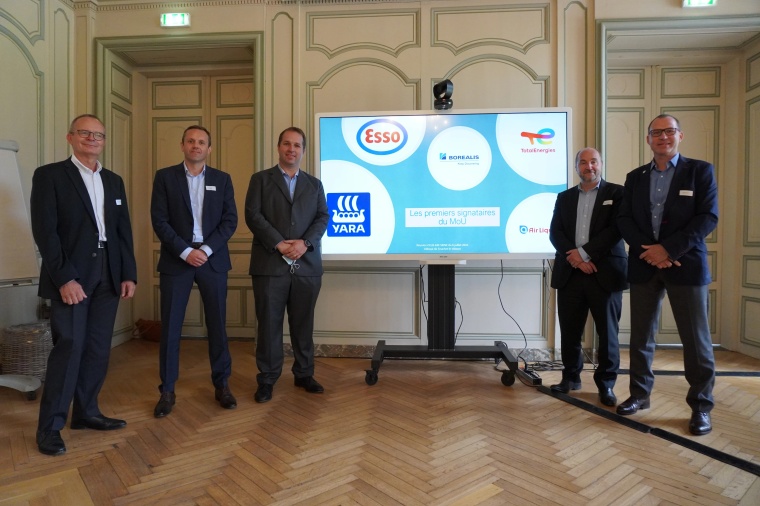 Air Liquide, Borealis, TotalEnergies, Esso and Yara International have signed a...