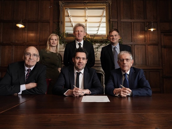 Left to right (standing): Fenna van Zanten, Legal Counsel IMCD Group, David...