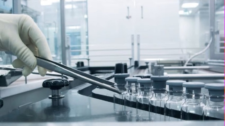 The plant manufactures single-dose units and has an advanced aseptic process...