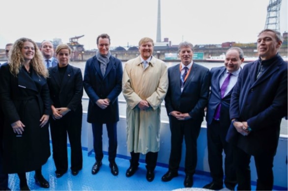 COO Hans-Peter Hauck meets His Majesty King Willem-Alexander of the Netherlands...