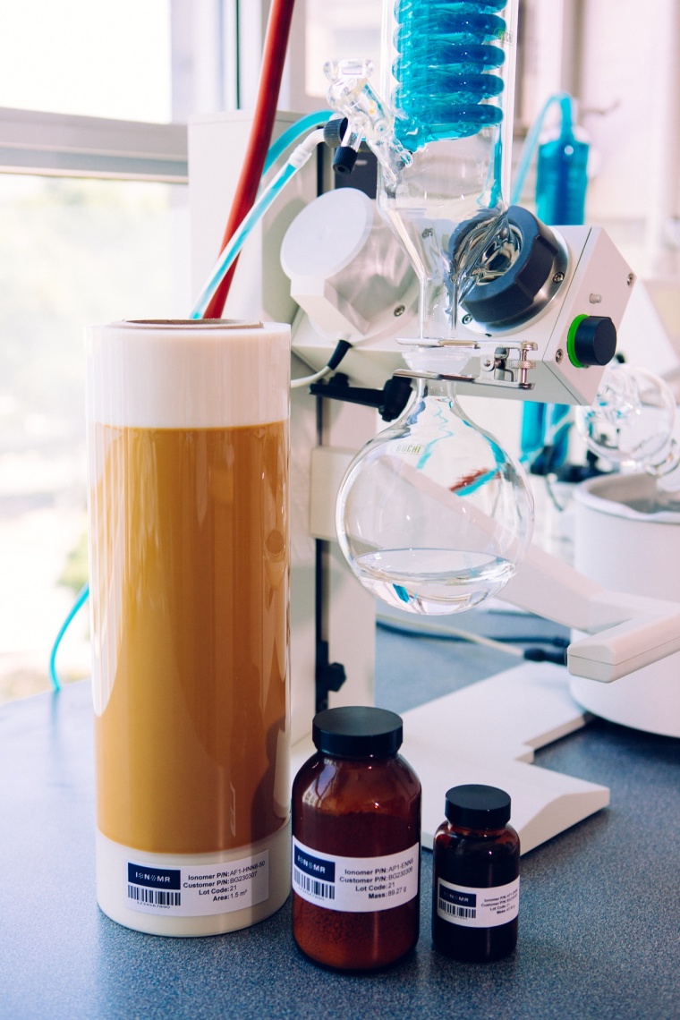 Ionomr’s Aemion+ anion exchange membrane products. © Ionomr Innovations Inc.