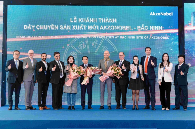AkzoNobel completes capacity expansion at Vietnam multi-site. © AkzoNobel