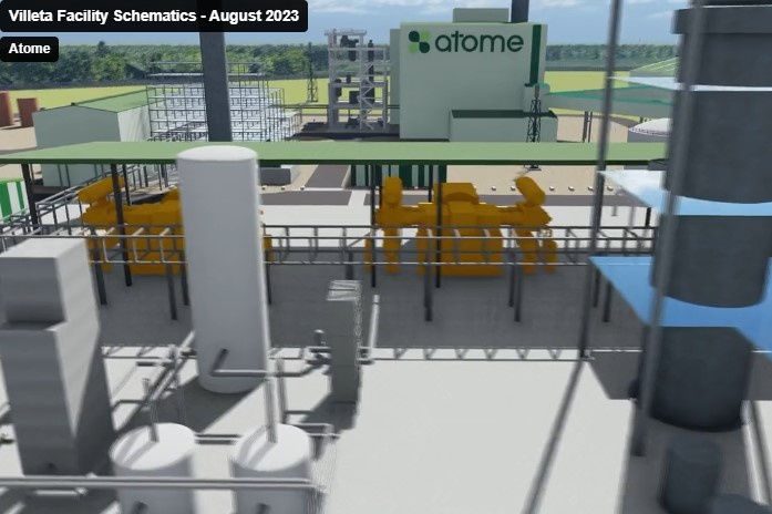 Atome Viletta Project Scheme. © Atome