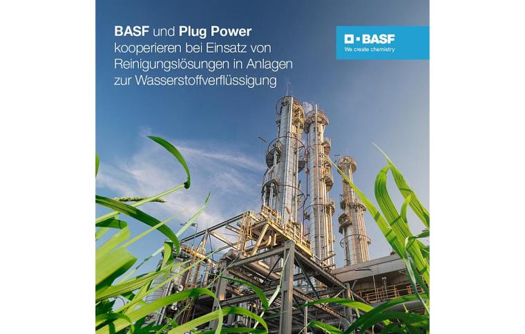 BASF hat eine Kooperationsvereinbarung mit Plug Power unterzeichnet, die den...