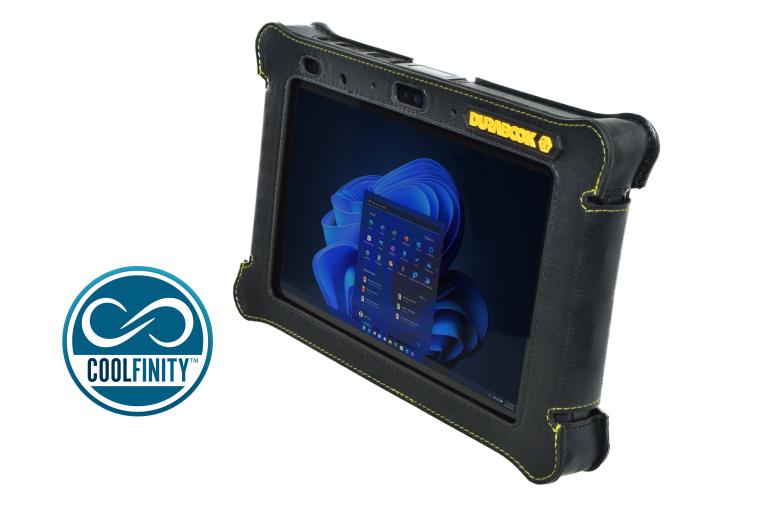 Abb. 3: Das Durabook R8-EX-Tablet kommt dank Coolfinity-Technologie ohne...