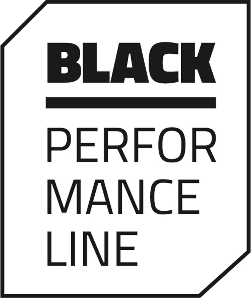 black line